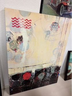 Art Work wall piece abstract painting