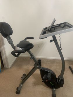 Exercise Bike Work Station