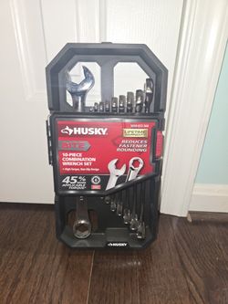 
Husky
BITE SAE Combination Wrench Set (10-Piece)