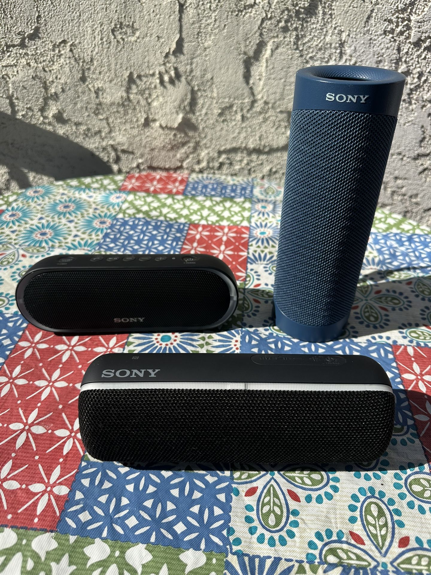 Sony Bluetooth Speakers - Excellent Condition!