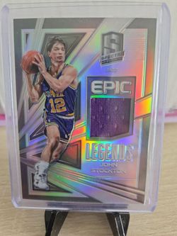 Jazz John  Stockon Jersey  Card