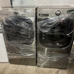 Washer And Dryer LG Electric 