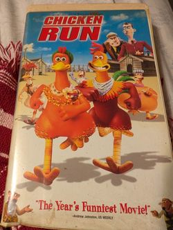 Chicken Run VHS 