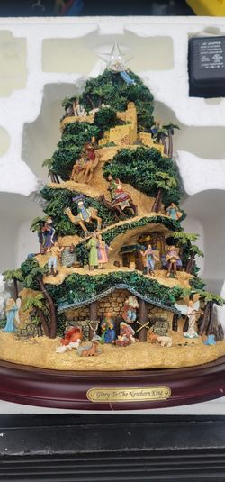 Light Up Desert Nativity 