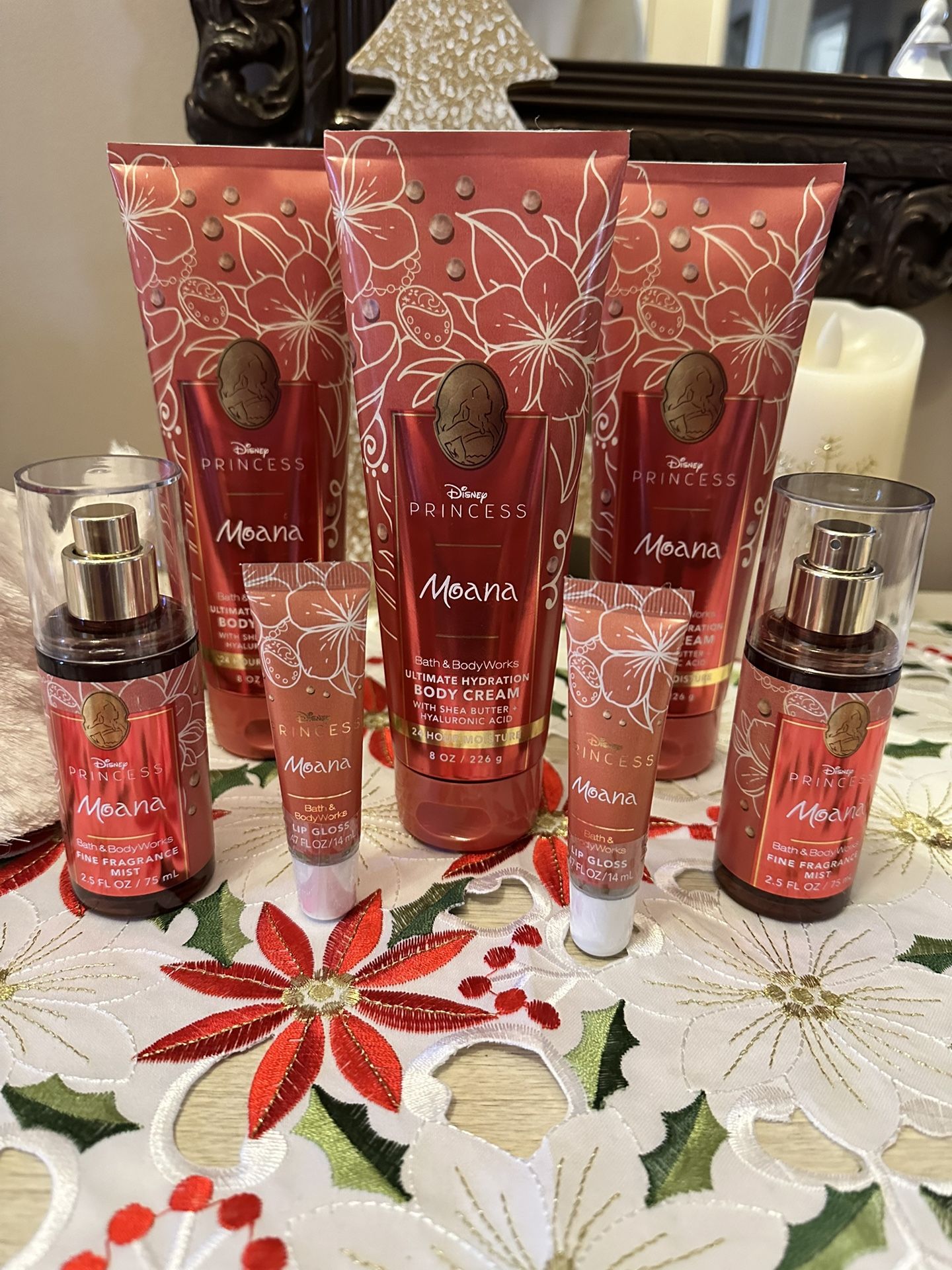 Bath & Body Works Disney Princess Moana 7pc set