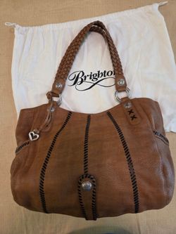Brighton Brown Leather Handbag