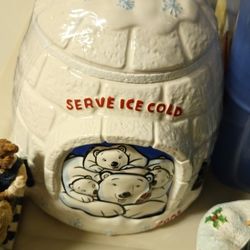 Coca-Cola Igloo Cookie Jar
