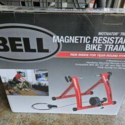 Magnetic Resistance Bike Trainer Tire Rack For Bicycle 