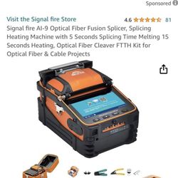 Fiber Fusion Optic Machine 