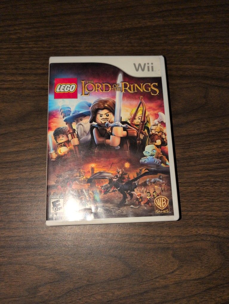 Nintendo Wii Lego Lord Of The Rings Complete