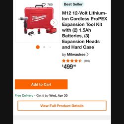 Expansion Tool Kit Milwaukee 