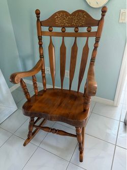 Antique Wooden Rocking Chair