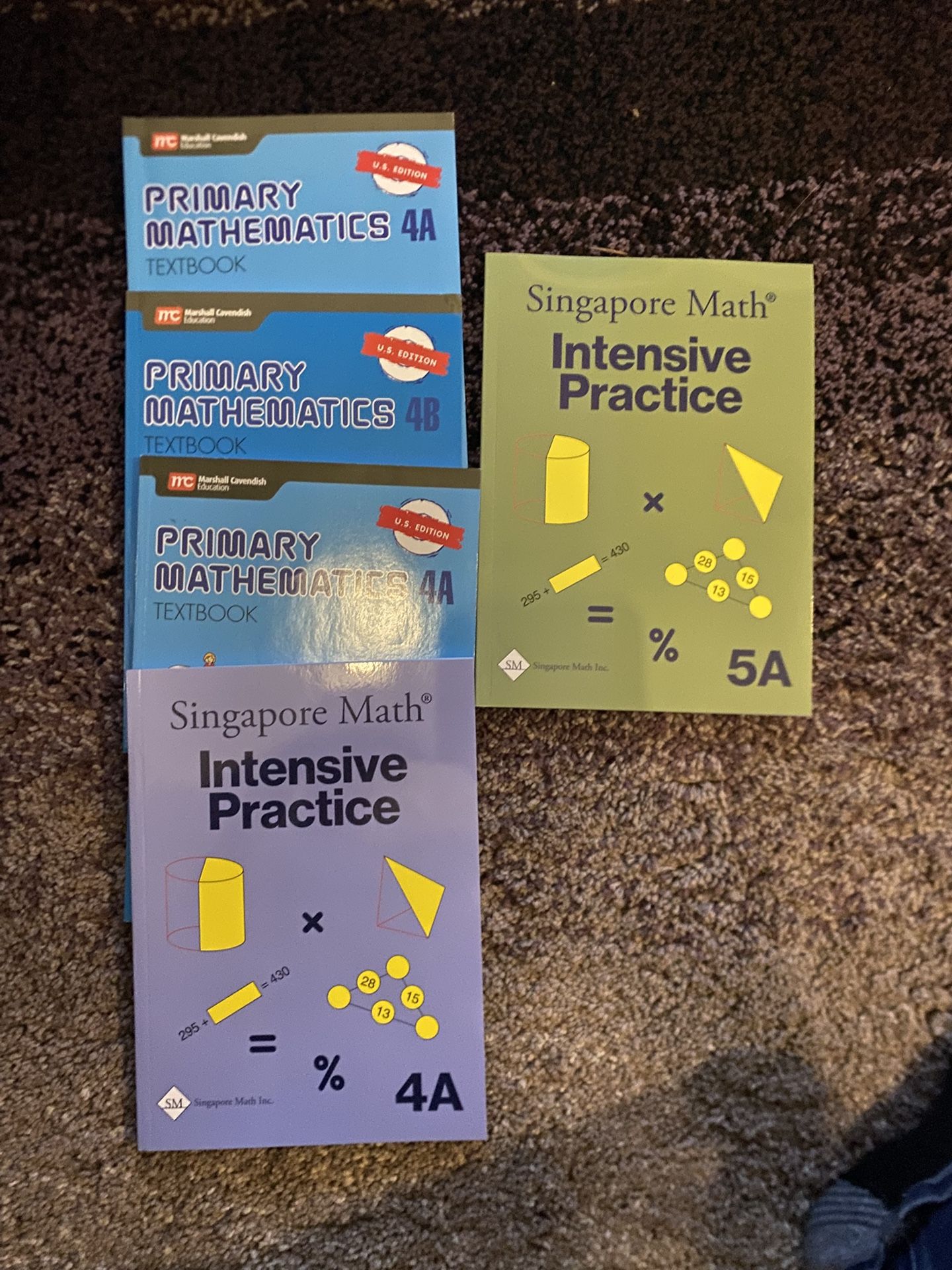 Singapore Math Books Unused