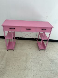 Pink Girls Desk