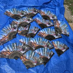 Lourdes abanicos/fans