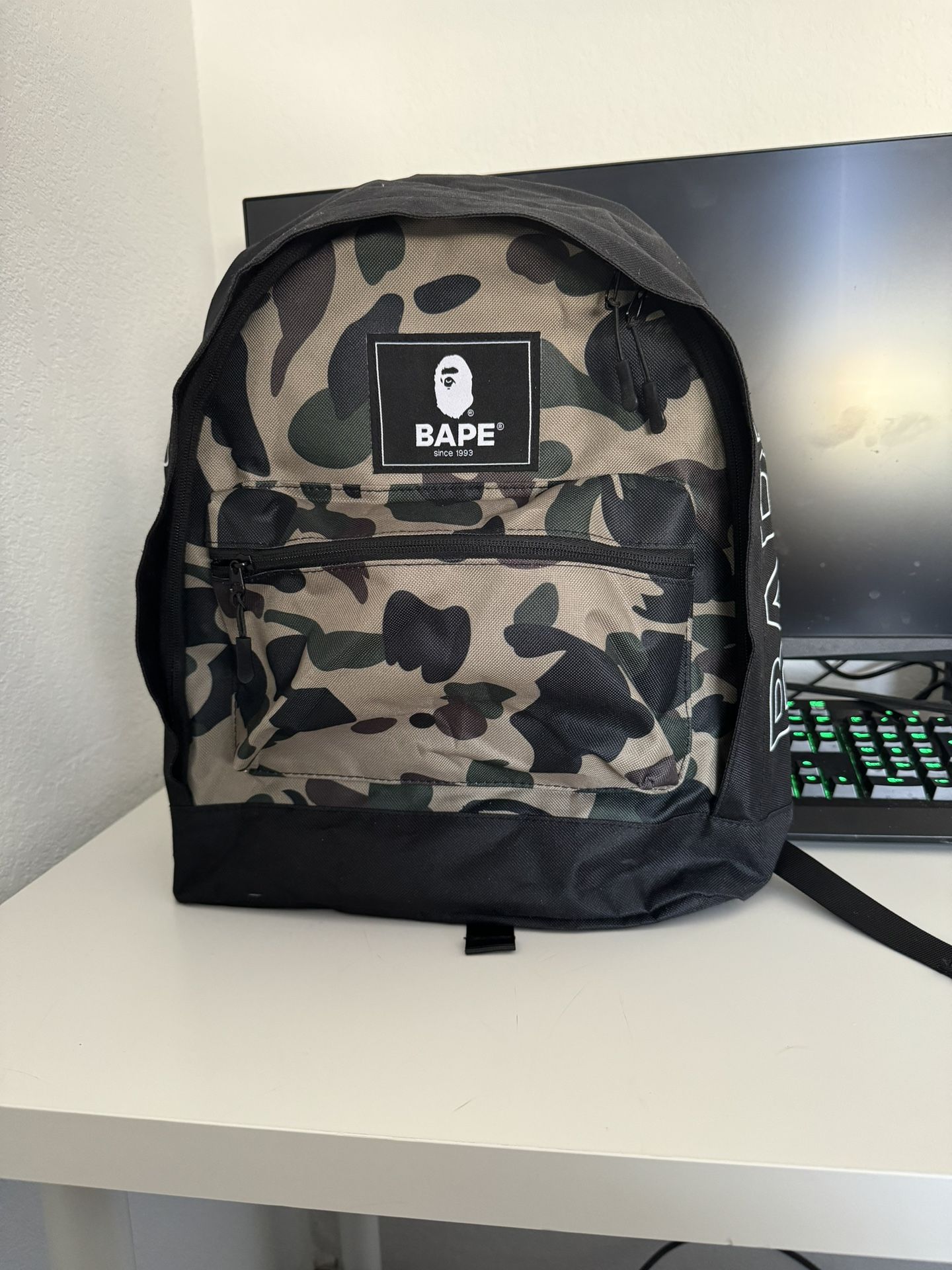 Bape Camo backpack