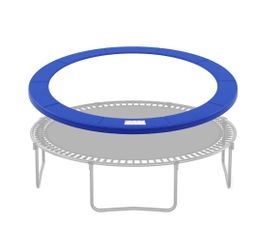 SONGMICS Trampoline Pad 14ft Replacement Trampoline Safety Pad Spring Cover - Blue