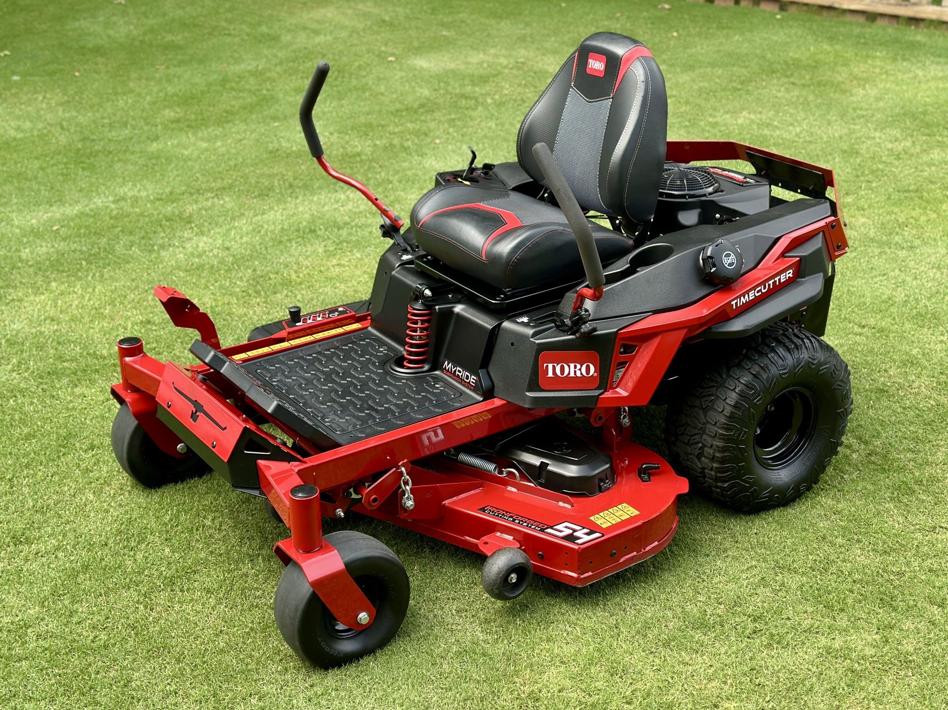 Toro TimeCutter MAX MyRIDE 54-in 23 -HP V-twin Gas Zero-turn Riding Lawn Mower