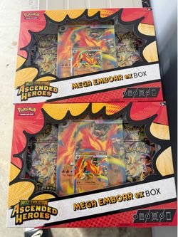 Ascended Heroes Mega Emboar ex Box