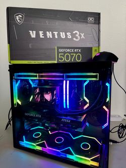 🔥 7800x3d + RTX 5070 + 32GB + 1TB NVME + 1000W PSU Leer Descripción