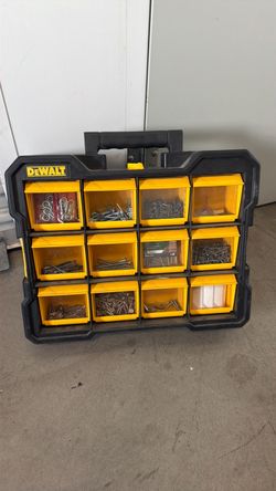 DeWalt 12-Bin Parts Organizer with Hardware