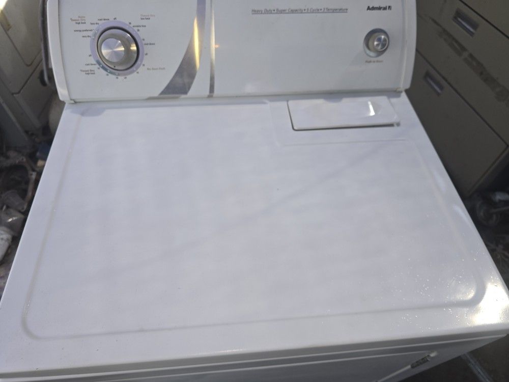 ADMIRAL Gas Dryer By Whirlpool Super Capacity And Heavy Duty