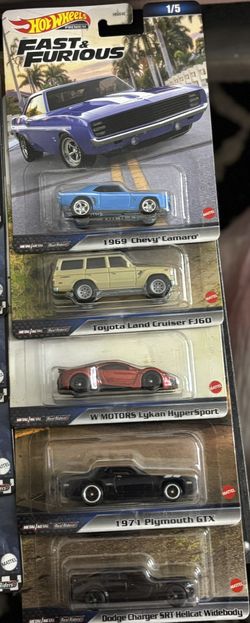 Hotwheels Premiums Set