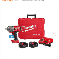 M18 FUEL  18V Li-Ion Brushless Cordless 1/2 in. High-Torque Impact Wrench with Friction Ring