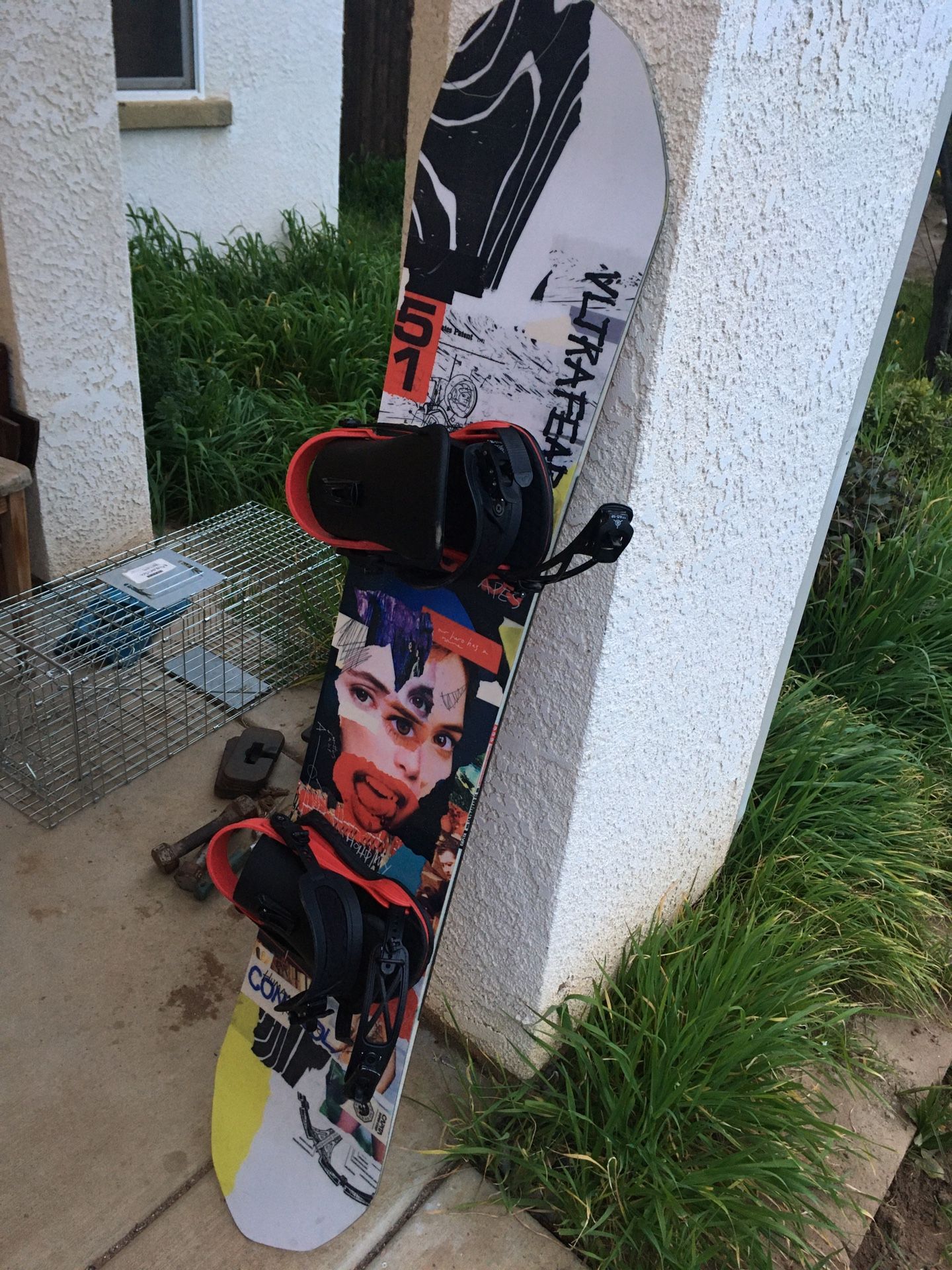 2021 Capita Ultrafear 151 snowboard / Union Bindings