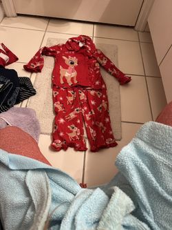 Rudolph Clarice Red Pajamas Set