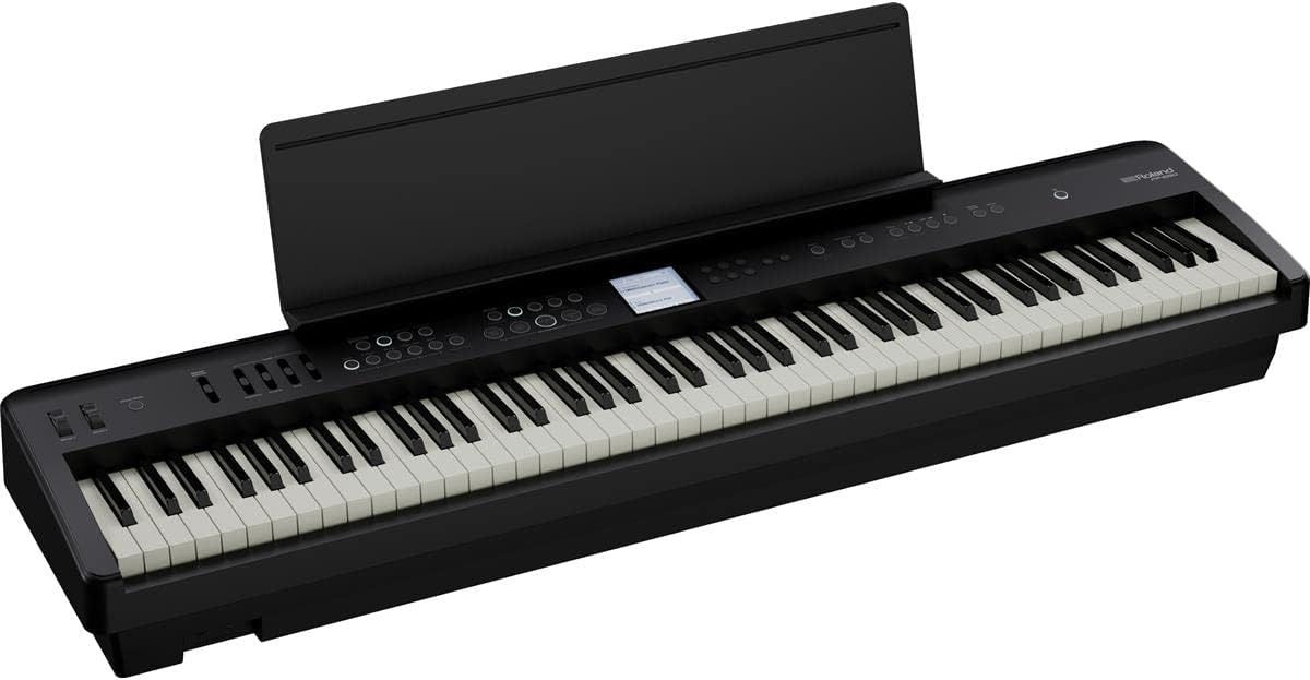 Roland FP-E50 Digital Piano | Supernatural Piano & Zen-Core Sound Engines | 88-Note Hammer-Action Keyboard | Professional Auto-Accompaniment | Mic Inp