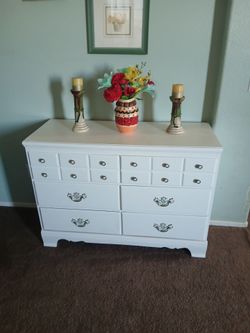 6 drawers  dresser  45 wide 32 height  18 deep