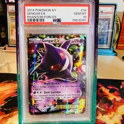Pokemon XY Gengar Ex Phantom Forces