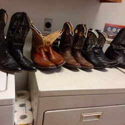 Pre-owned Men's Cowboy Boots 