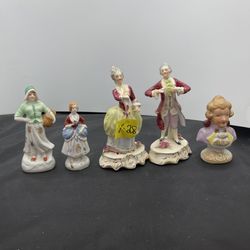 Lot Of 5 VNTG Figurine’s