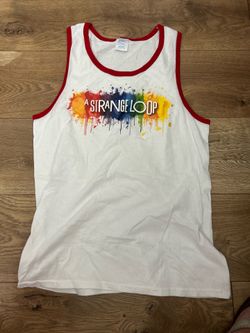 Rainbow 🌈 small Strange Loop musical ringer tank top