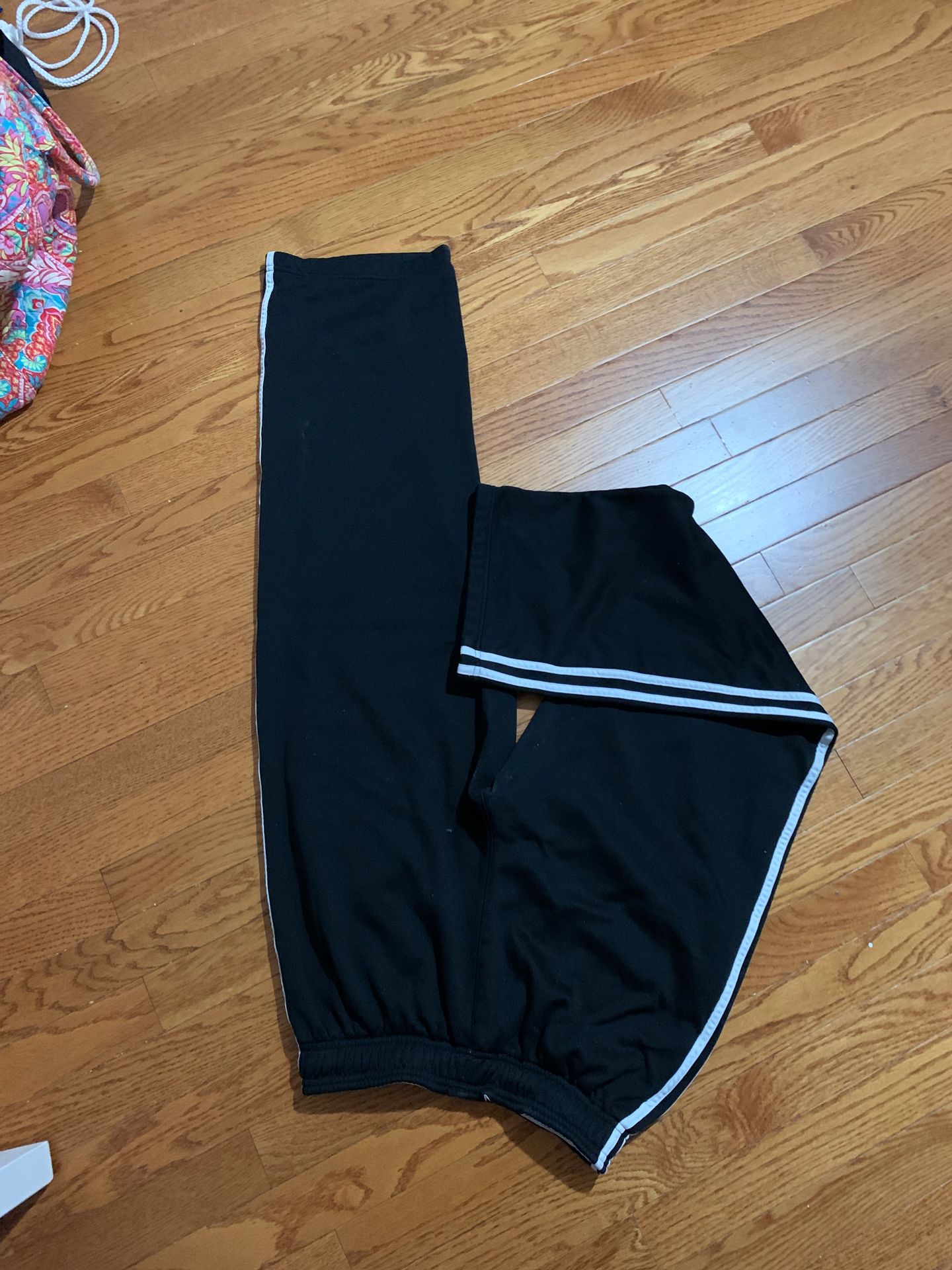 Kids boys Adidas 14-16 black fleece pants