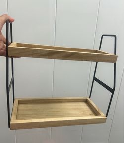Wooden shelf