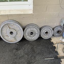 150lb Olympic weight set