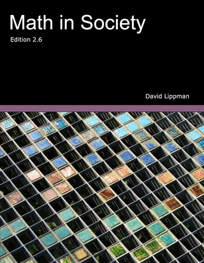 Math in Society by David Lippman (2022, Trade Paperback)