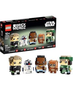 New And In Hand-Star Wars LEGO Heroes of Endor Brickheadz Set # 40623
