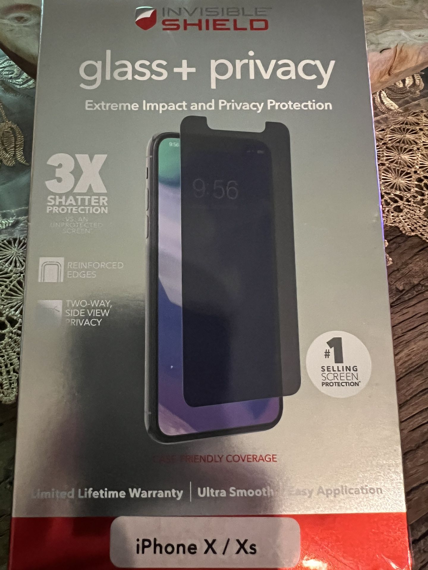 Brand New Glass + Privacy For iPhone X/Xs