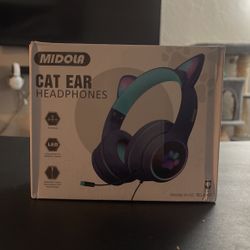 Cat Ear Headphones Gaming