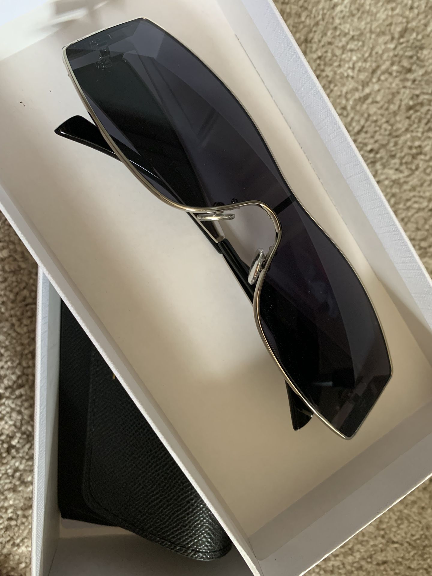 Celine Silver And Black Sunglasses!
