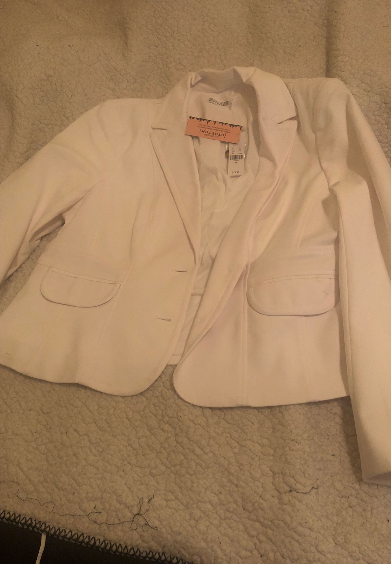 White Blazer Jacket