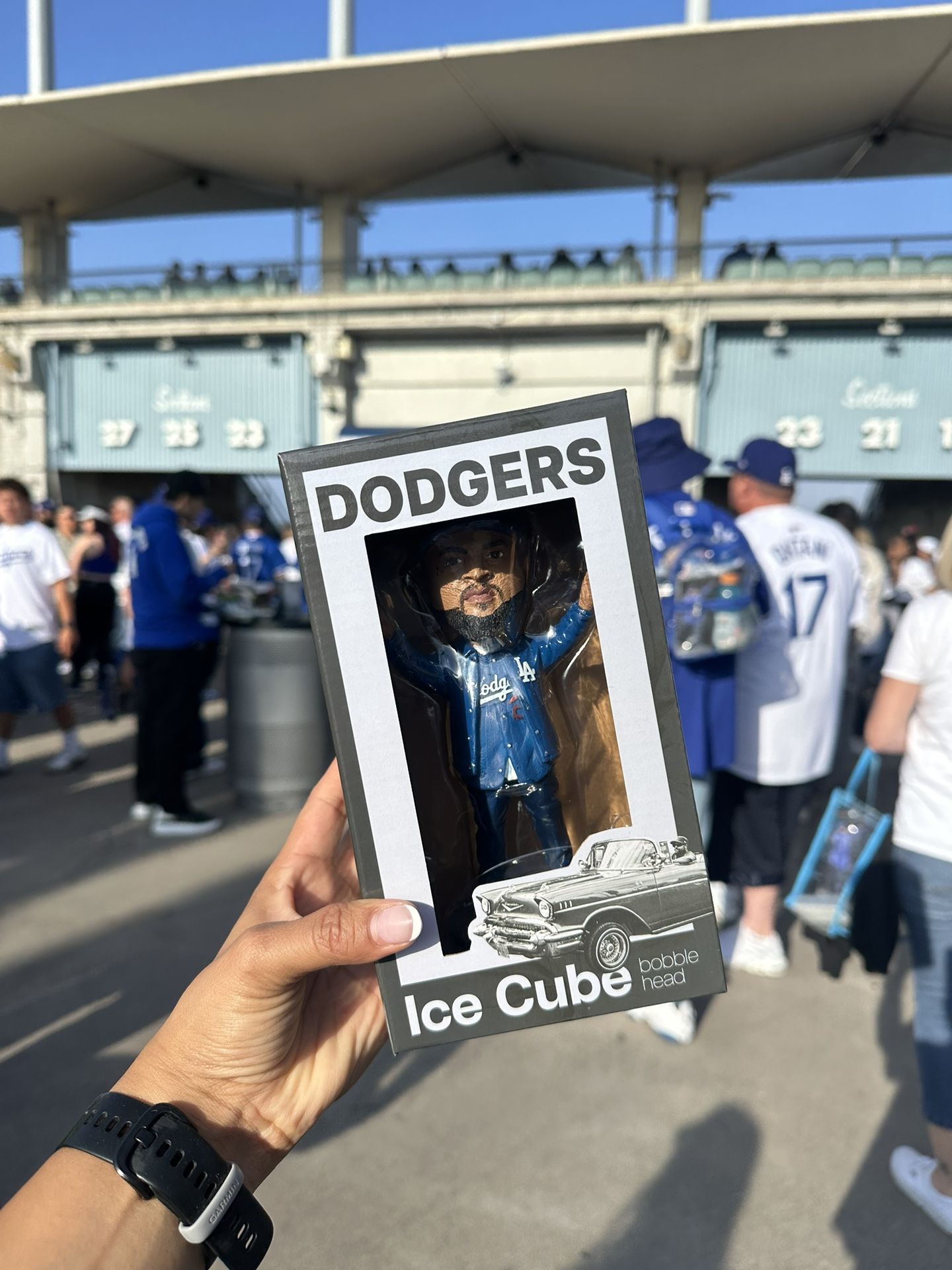 Los Angeles Dodgers ICE CUBE BOBBLEHEAD
