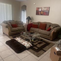 Sofa and Loveseat
