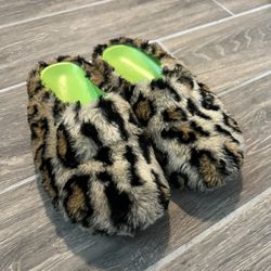 Faux Fur Marni Slides
