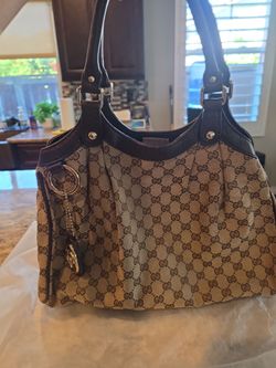 Gucci GG Canvas Sukey Tote Bag