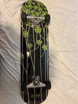 Real Chima Ferguson Skateboard with Venture Trucks and Bones Wheels